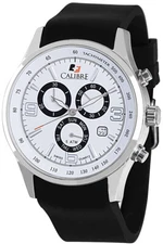 Calibre Men's SC-4M1-04-001 Mauler Stainless Steel Chrono Tachymeter Date Watch