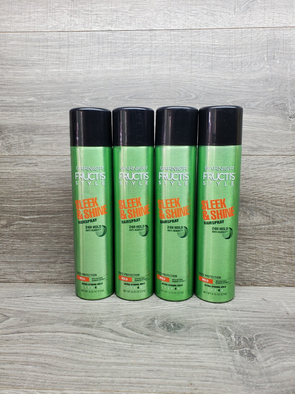 4 Pack Garnier Fructis Style Sleek And Shine Hair Spray