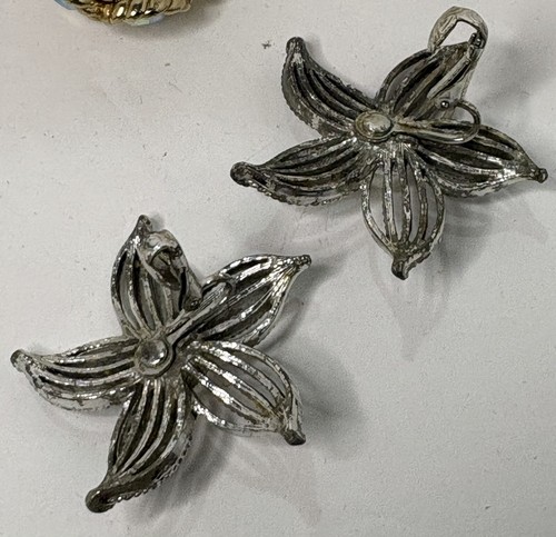 Sarah Coventry Vtg Clip-On Earring Lot Fashion Jewelry - Picture 13 of 22