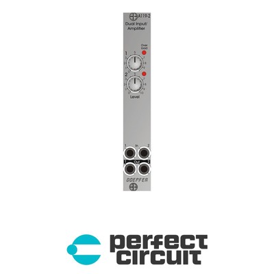 Doepfer A-119-2 Dual External Input / Amplifier EURORACK NEW PERFECT CIRCUIT