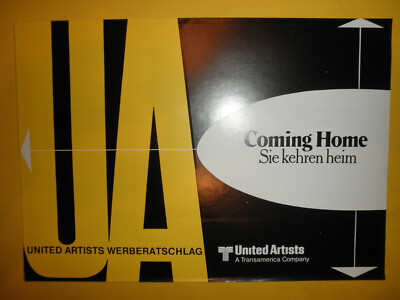 Coming Home / EA-Werberatschlag 1978 / Jane Fonda, Jon Voight, Bruce Dern