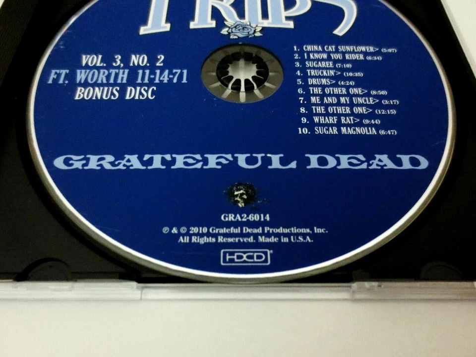 Grateful Dead Road Trips Vol. 3 No. 2 Austin Bonus Disc CD Ft. Worth 11-14-71 TX - Image 4 of 4