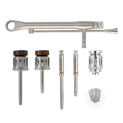 Nobel Manual Screwdriver T5 Driver Latch Torque Wrench Adapter Dental Implant