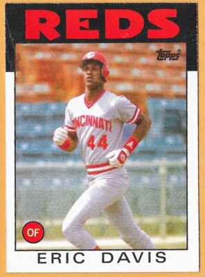 ERIC DAVIS CINCINNATI REDS #28 - TOPPS NM-MT 1986 | eBay