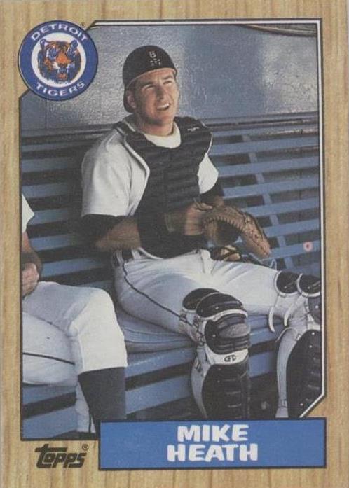 1987 Topps - Mike Heath #492 - 1 of 1