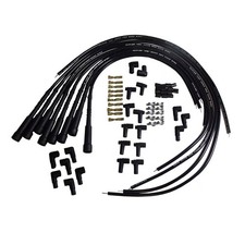 Taylor Spark Plug Wire Set 79092; 409 Pro Race 10.4mm Black Universal V8