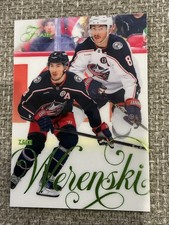 Zach Werenski 2025-26 Flair Hockey Forecheck /349 #36 Green 🔥🔥
