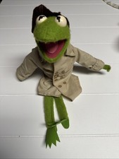 Vintage Fisher Price Dress-Up Kermit the Frog 857 Jim Henson Muppet Doll 17"Long