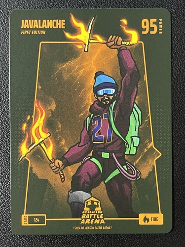 2024 Bo Jackson Battle Arena Jamal Murray Javalanche First 1st Edition Fire #124