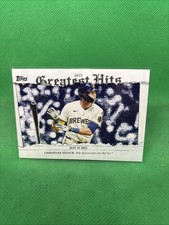 2026 Topps series 1  Christian Yelich #GH-5 Greatest Hits Milwaukee Brewers