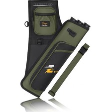 SUNYA Archery Hip Quiver for Arrows Includes 3 Tubes Arrow Holder Accessories