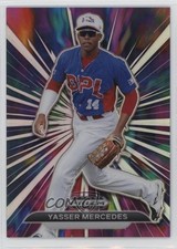 2021 Panini Prizm Draft Picks Electric DPL Stars Yasser Mercedes #EDS-5 y5m