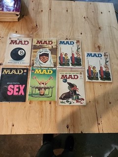 Vintage Mad Magazine 1960's Lot Of 7