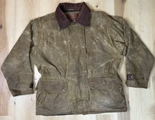 Outback Trading Company Waxed Chore Coat Jacket #2230 Midwest Style Size Large