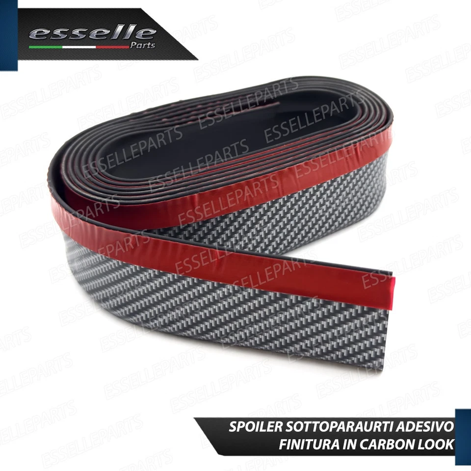 SPOILER SOTTO PARAURTI ADESIVO SOTTOPARAURTI IN CARBON LOOK PER MINI PACEMAN R61 - Immagine 3 di 4