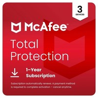 McAfee Total Protection 2026 Antivirus 3 PC Devices 1 Year (EMAIL)
