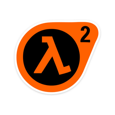 Half Life 2 Sticker 4 Inch Vinyl Decal Valve Games Retro Art Waterproof