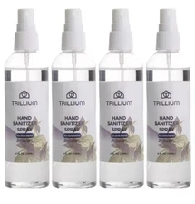 Trillium Liquid Hand Sanitizer Spray (Pack of 4) (4 fl oz)