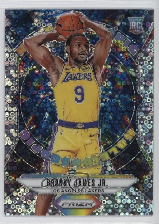 2024-25 Panini Prizm Kaleidoscopic Fast Break Bronny James Jr #17 Rookie RC
