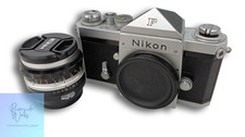 NIKON F Eye-Level Film SLR Camera Early Model 5CM F2
