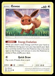 Eevee 101/149 Sun & Moon Common
