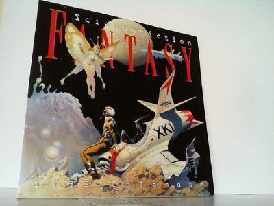 SCIENCE FICTION FANTASY - 1995 Art Calendar. Frank Frazetta, Shun Kijima: