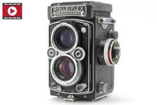 CLA'd N MINT Rolleiflex 3.5E 6x6 Medium Format Film Camera 75mm f3.5 JAPAN
