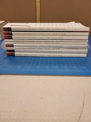 Journal Bone Joint Surgery Vol 88-A 2006 Lot 9 Orthopedic Medical Research