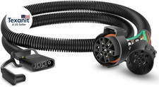 USCAR 7 Pin to 4-Pin Trailer Wiring Harness Standard 7 Way Plug for Tailgate Lig