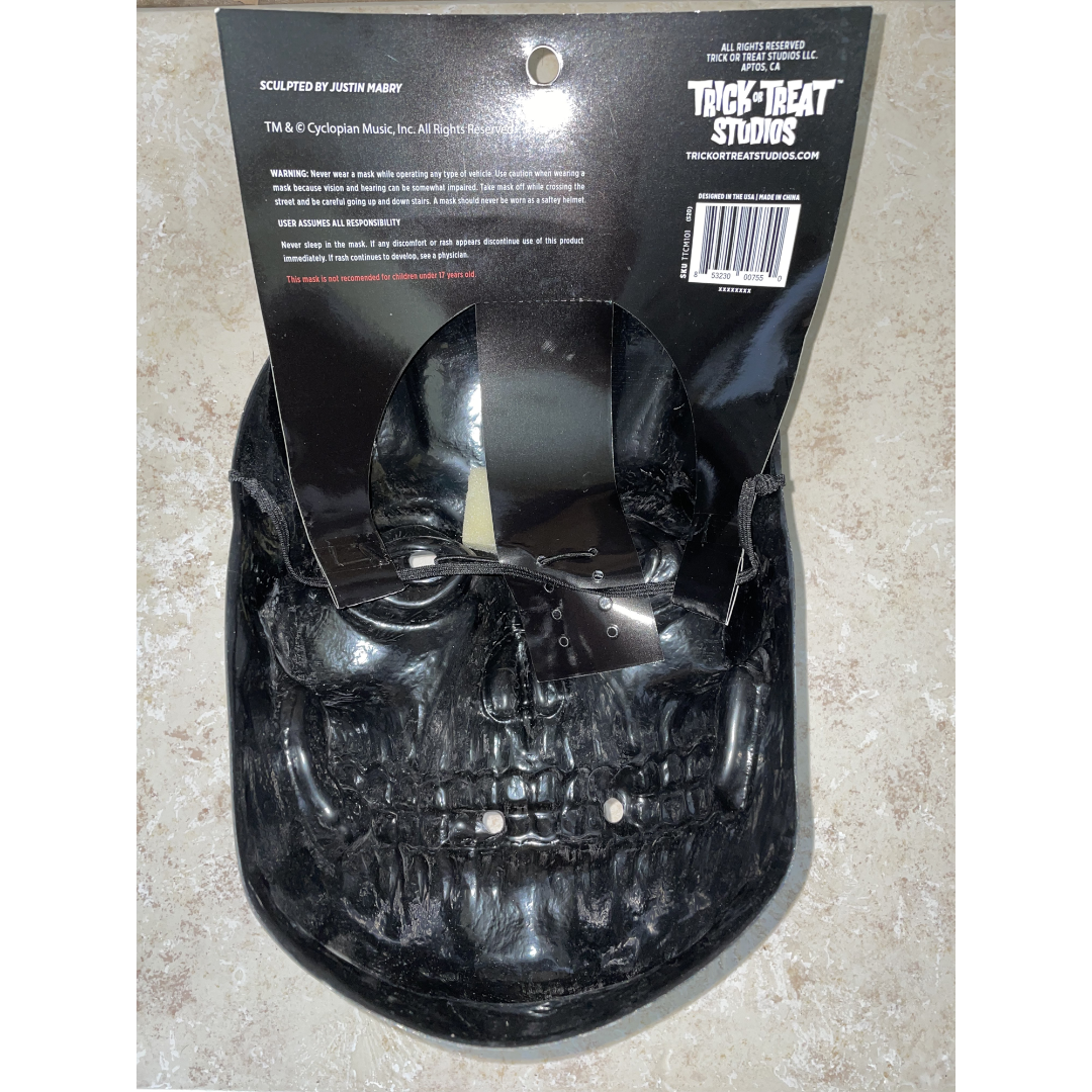 ADULT MISFITS THE FIEND VACUFORM MASK SKELETON SKULL COSTUME