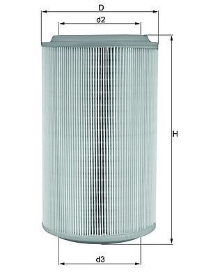 Mahle Luftfilter U.A. FüR Alfa Romeo, Lancia-image