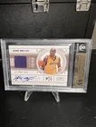 Kobe Bryant Auto Patch 2010-11 National Treasures BGS 9.5 Auto 10  On-Card Auto