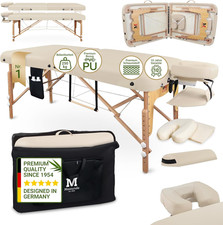 Mobile Comfort Deluxe Massageliege Klappbar & Höhenverstellbar – EXTRA Breiter M