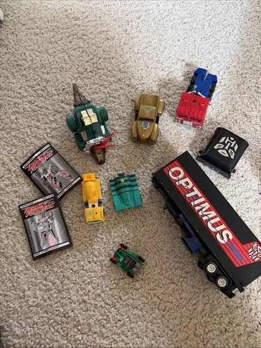 Vintage Box Of Transformers & Accessories Found In Attic After 30 Years