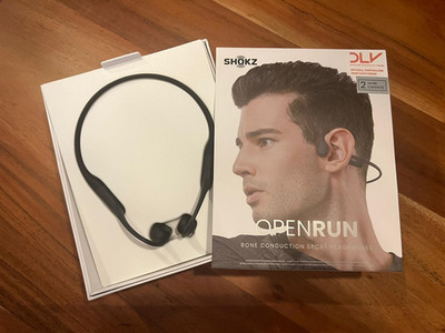 Shokz OpenRun Open-Ear-Kopfhörer - Schwarz (S803BK)
