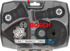 Bosch Starlock blade 8 Pcs Renovation Set Pro 2608669099 - BIM, Carbide, HCS