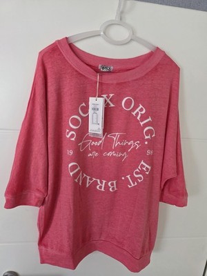 Basic Sweatshirt Soccx L 40/42  Damen