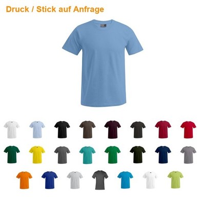 PROMODORO Premium T-Shirt Herren Rundhals Shirt Übergröße bis 5XL 3000 NEU