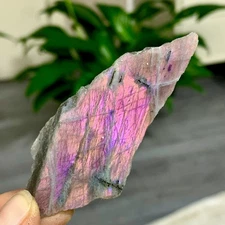 55G Natural Beautiful colored light Labradorite free-form inornament ornament