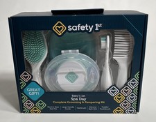 Safety 1st Baby's First Spa Day Grooming Kit Nail File Hair Brush Toothbrush