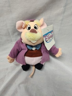 Disney Store  Bean Bag  DR. DAWSON The Great Mouse Detective with Tags