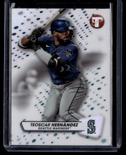 TEOSCAR HERNÁNDEZ 2023 TOPPS PRISTINE REFRACTORS SEATTLE MARINERS #139