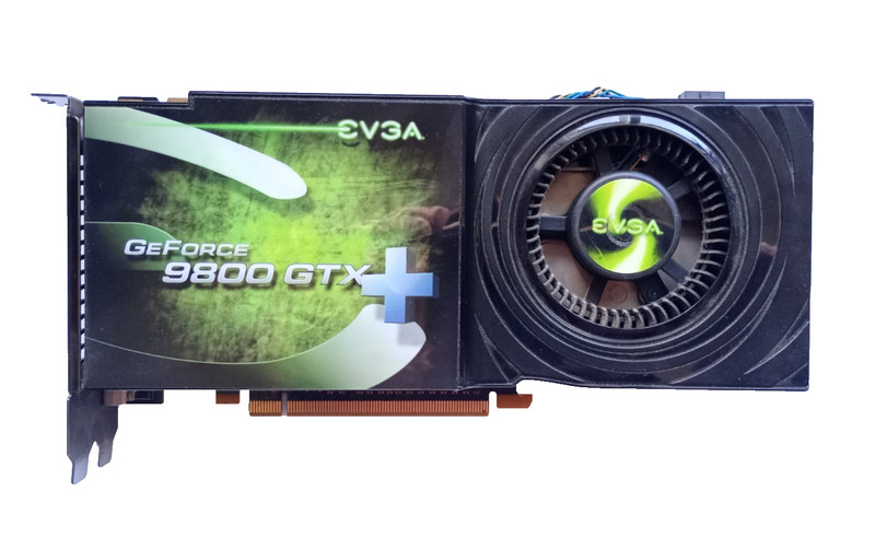 EVGA NVIDIA GeForce 9800 GTX+ Graphics Card PCIe x16 2x DVI S-Video
