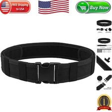 Rugged 2-Inch Adjustable Tactical Belt - Perfect for Combat  Outdoor Activities