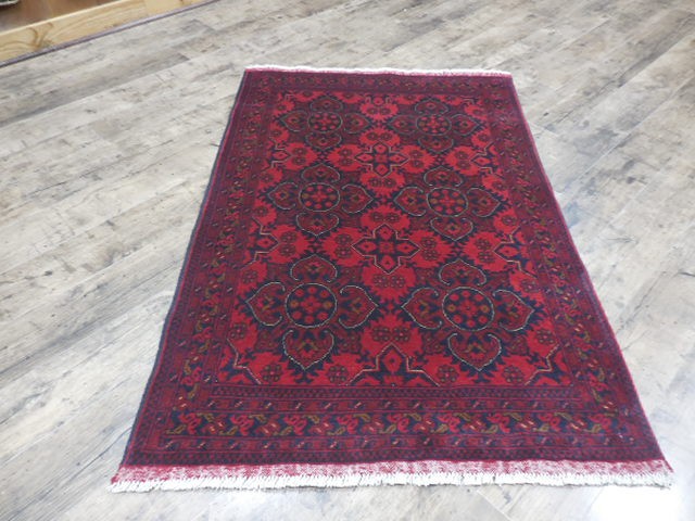 Vintage Turkish Rug,HandMade Anatolian Turkish Geometric Tribal Rug 3.3x5.1 Ft