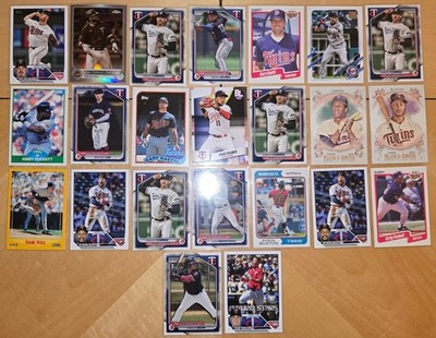 Minnesota Twins 23 Card Lot Rod Carew, Kirby Puckett, Frank Viola etc Great Cond