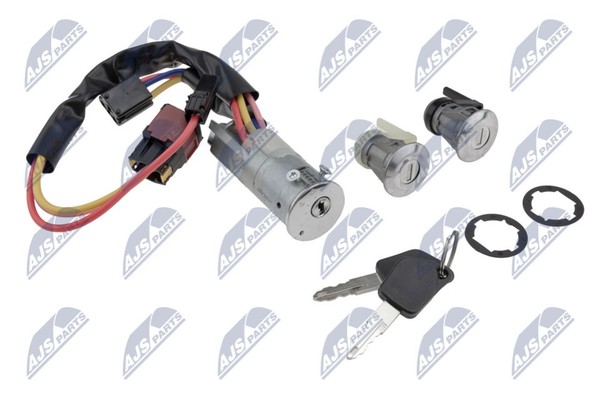 SchließZylindersatz NTY EZC-PE-027 FüR Peugeot 206 2A SW 2E CC 2D Van 16V Hdi-image
