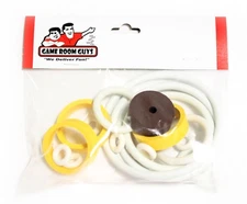 Williams Pat Hand Pinball Machine Replacement Repair Rubber Ring Kit White