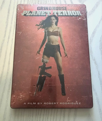 (Grindhouse Presents) Planet Terror Best Buy Exclusive Steelbook 3-DVD Set NEW!