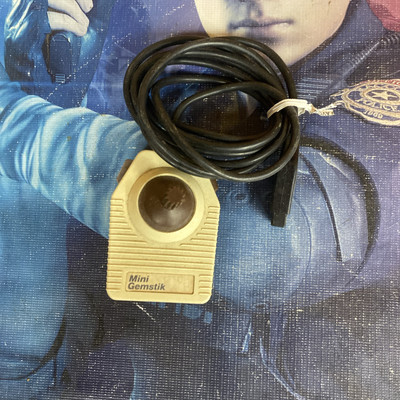 Gemini Mini Gemstik Joystick Controller Atari 2600 Commodore 64 Vic-20 Untested